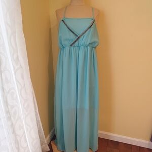 Formal dress with Spaghetti straps size 44, 1XL by‎ JunaRose